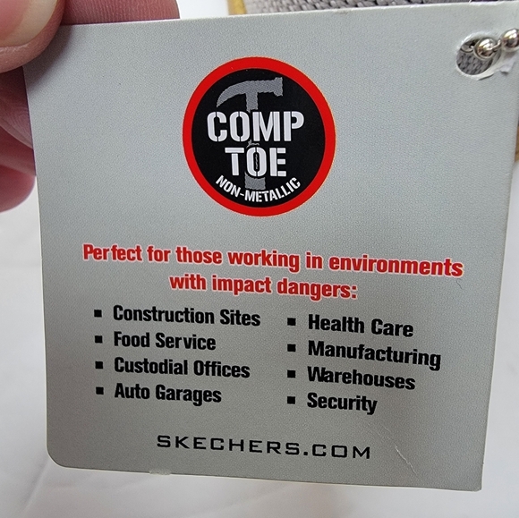 Skechers Women's Work Bulklin Balran Comp Toe Work Toe Size 7.5 NWT - Picture 5 of 6